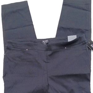 Soho Apparel ankle length stretch black jeans size XL